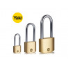 Brass padlock Yale - extended