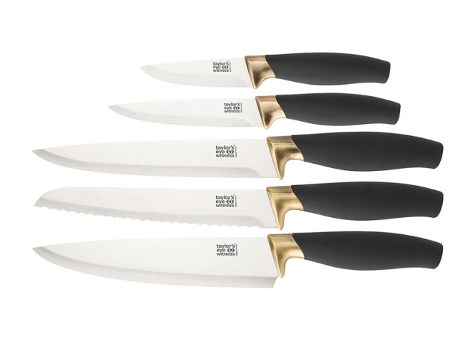 Brooklyn Chrome 5 Knife Set