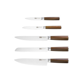 Brooklyn Chrome 5 Knife Set