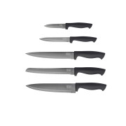 Black Titanium Knife Set