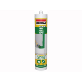 Soudal Acrylic Sealant - 280 ml, White