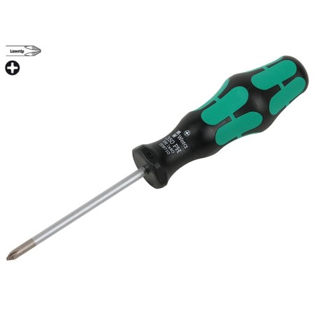 Wera Kraftform Plus 350 Screwdriver For Phillips Screws - PH 1