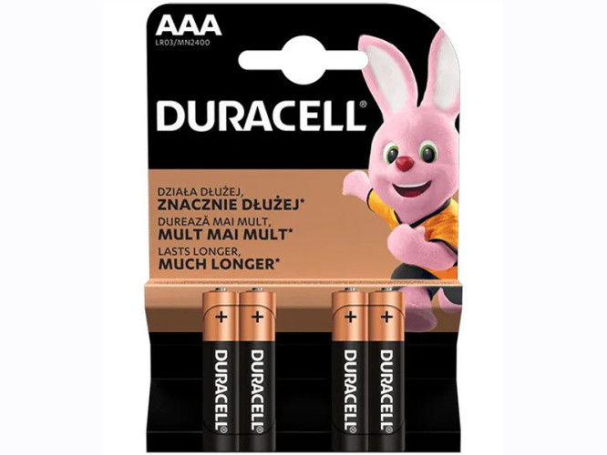 Батерии Duracell AAA - 4бр.