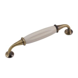 8231 Retro Furniture Handle - Clear ceramic