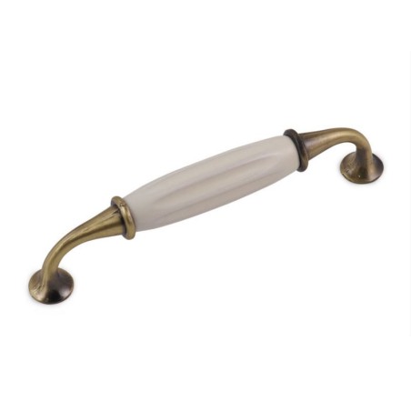 8231 Retro Furniture Handle - Clear ceramic
