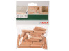 Дървени дибли за сглобки BOSCH ф8 х 40 - 40бр.