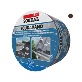Битумна хидроизолационна лента Soudal Soudaband - тъмно кафява