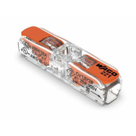 Splicing connector WAGO InLine 2-conductor