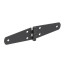 DMX ZTS Pivot Furniture Hinges, 150 x 35 mm - black mat