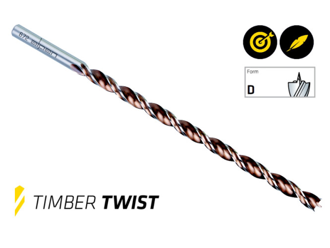 Wood drill bit Alpen - Timber Twist L