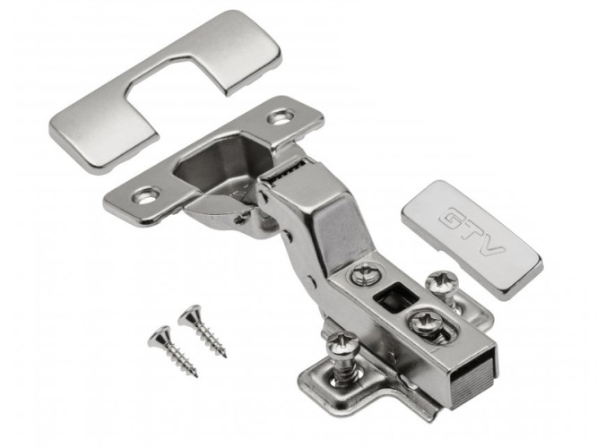 GTV Soft Closing Furniture Hinge - Inset