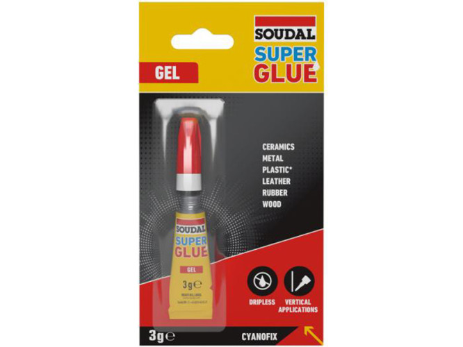 Секундно лепило Soudal Cyanofix - Gel