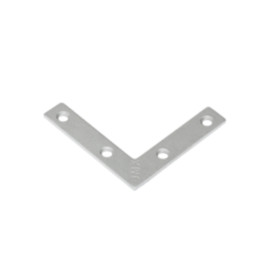 DOMAX NA50 Metal L-plate - 50 x 50 x 10 mm