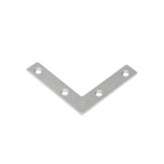 DOMAX NA50 Metal L-plate - 50 x 50 x 10 mm