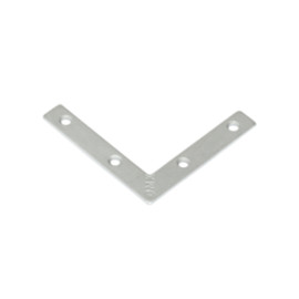 DOMAX NA60 Metal L-plate - 60 x 60 x 10 mm