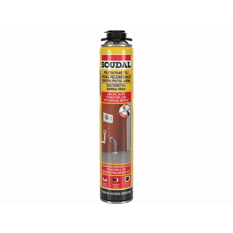 Soudal Winter Polyurethane Gun Foam