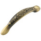KAMA 8093 Retro Furniture Handle - 96 mm, Old Gold