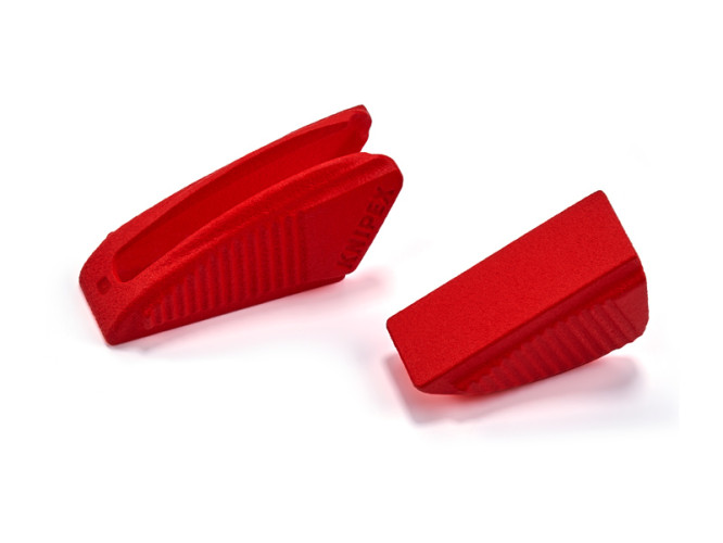 3 pairs of plastic jaws KNIPEX for all 86 XX 250 models