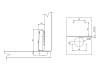 Soft Closing Furniture Hinge - 26 mm, Full Overlay