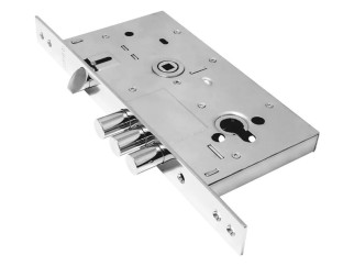 Assa Abloy 85 x 60 mm Lock For Main Doors - Cylinder, Chrome