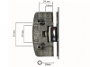 KS-180 Glass Hinge