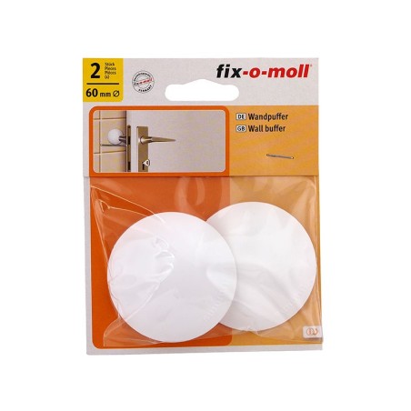 Самозалепващ буфер за врата Fix-o-moll - бял