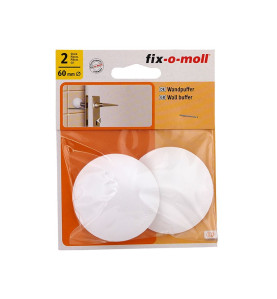 Самозалепващ буфер за врата Fix-o-moll - бял