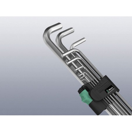 Комплект Г-образни шестостенни ключове Wera 950 PKL/9 SM N