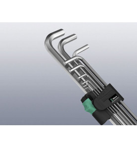 Chrome-plated hexagon L-key Set