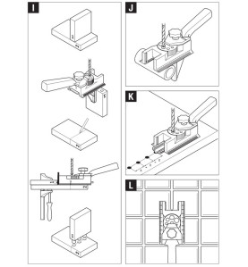 Dowel drill jig BOSCH