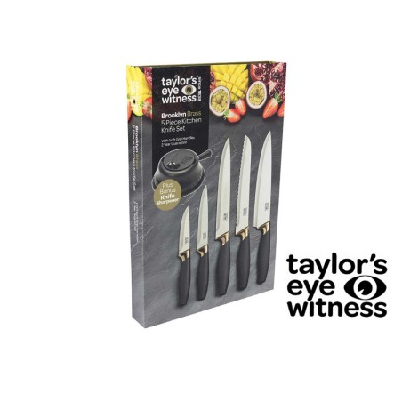 Brooklyn Brass 5 Knife Set