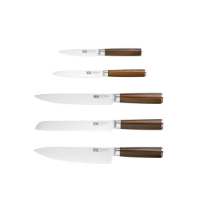 Brooklyn Chrome 5 Knife Set