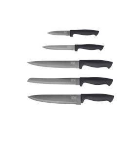 Комплект кухненски ножове Black TITANIUM