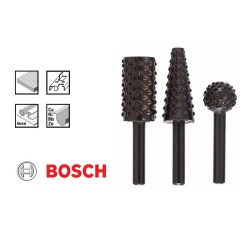 Фрезери (пили) BOSCH к-т 3бр.
