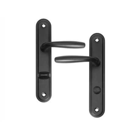 Shield door handles YALE 70mm - WC