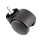 KDS-50B Plastic Castor For Office Chairs - ∅50 mm