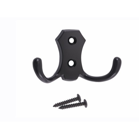GTV Furniture Hook WZ-B0-K24-20 - Black matt