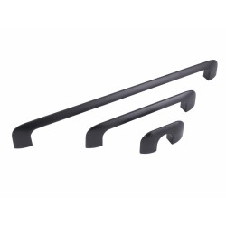 GTV Furniture Handle Milano - 32 mm, Matt Black