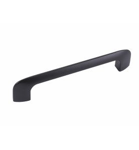 GTV Furniture Handle Milano - 128 mm, Matt Black