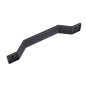 GTV Furniture Handle STEP - 160 mm, Matt Black