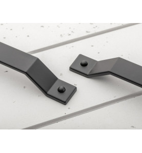 GTV Furniture Handle STEP - 160 mm, Matt Black