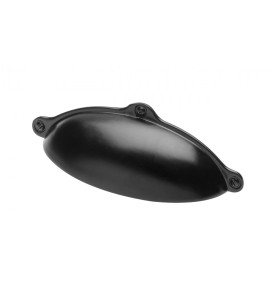GTV Marsa Retro Furniture Handle - 64 mm, black matt