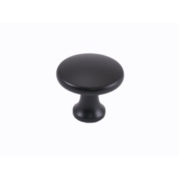 GTV Udine Furniture Handle - With Screw, black matt