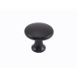 GTV Udine Furniture Handle - With Screw, black matt