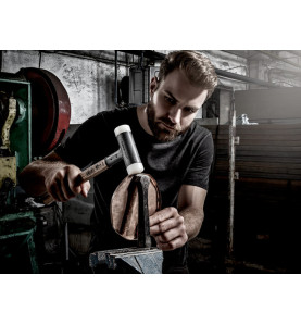 Soft-face mallet HALDER - SuperCraft, hickory handle