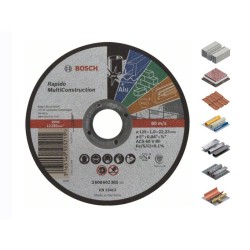 Диск за рязане BOSCH Rapido MultiConstruction 115x1.0mm