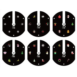 LED Projector Light 6W + 6pcs Card 8-12m