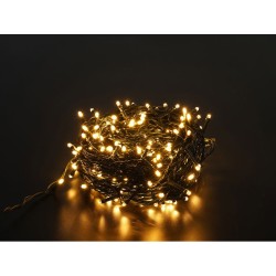 Christmas 100 LED String WW 10m with Solar Spike