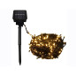 Christmas 100 LED String WW 10m with Solar Spike