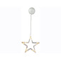 Christmas Window Decoration Star 10 LED WW